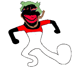 4chan animated anime black_skin dance hair jartycuck lips meta:tagme subvariant:jartycuck vantablack_skin variant:chudjak yotsoyba // 255x236 // 51.2KB