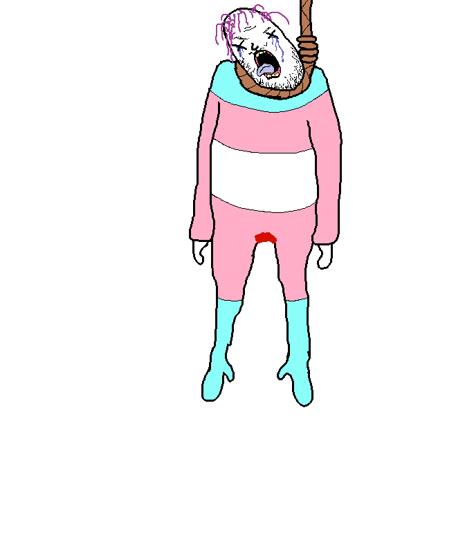 anhero animated blood bloodshot_eyes clothes crying dead dust flag flies full_body gore green_skin hair hanging jumpsuit maggots neovagina nsfw open_mouth pixel_art purple_hair redraw rope skeleton stubble suicide timelapse tongue tranny variant:bernd x_eyes // 672x810 // 4.5MB