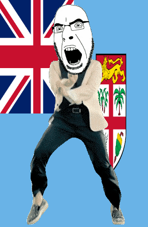 angry animated bird country cross crown dance fiji flag full_body gangnam_style glasses irl lion open_mouth shield soyjak stubble tree variant:cobson // 300x460 // 494.7KB