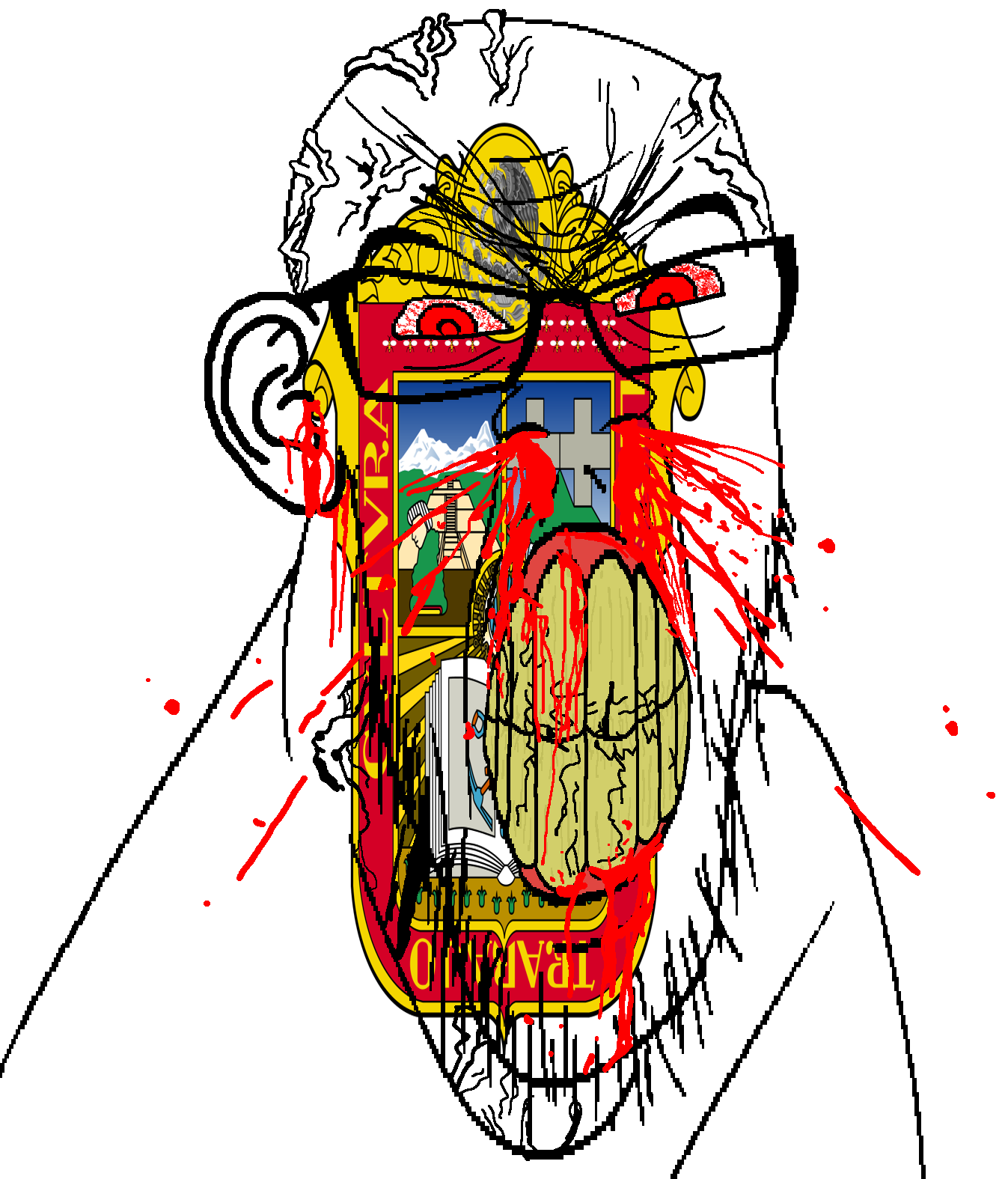 SoyBooru - Post 145787: angry animal bee bird blood bloodshot_eyes book ...