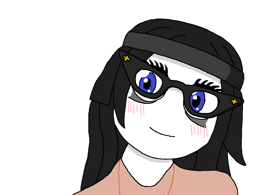 animated closed_mouth clothes fukkireta glasses hair transparent_background variant:soytan // 1024x768 // 196.2KB