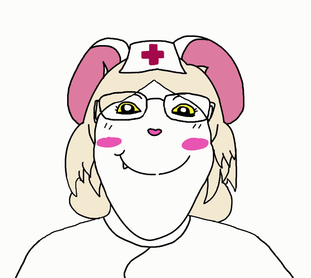 animated anthro distorted female furry lorna_(terrible_mouse) mouse nurse nurse_hat nurse_uniform subvariant:gapejak_female terrible_mouse variant:gapejak // 640x573 // 212.9KB