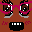 32x32 black_skin face female glasses meta:emoji_event meta:emoticon pixel_art smile subvariant:soyniqua variant:soytan // 32x32 // 260