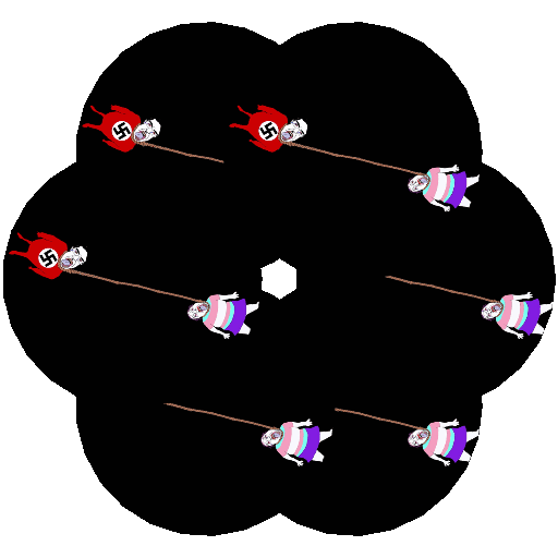 2soyjaks 3dgifmaker animated crying dead dress duality fast fidget_spinner flag full_body hair open_mouth rope spinning subvariant:chudjak_front suicide swastika tongue tranny variant:bernd variant:chudjak // 512x512 // 254.6KB