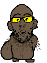 admin animated arm ass bald beard brown_skin closed_mouth dance ear full_body glasses gyatt naked root root_(user) smile soyjak soyjak_party stubble twerk variant:nojak // 98x131 // 59.5KB