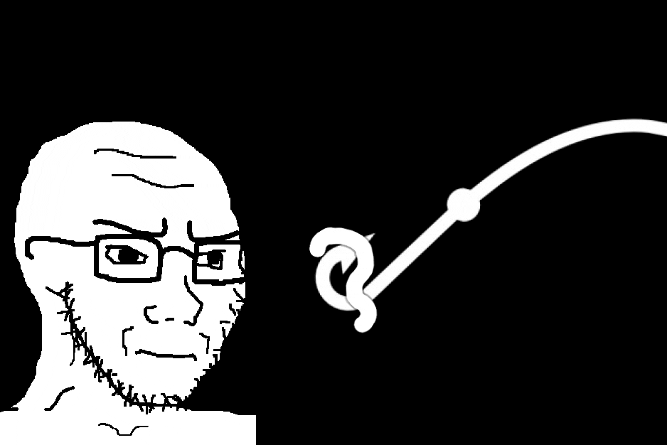 animated bait concerned eating frown glasses hook licking_lips open_mouth soyjak stubble subvariant:soyak_(irritated) tongue variant:soyak worm // 938x626 // 470.7KB