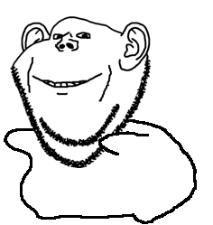 alternate animated arm dance dancing_swede ear full_body leg smile soyjak stubble template variant:impish_soyak_ears // 236x249 // 34.4KB
