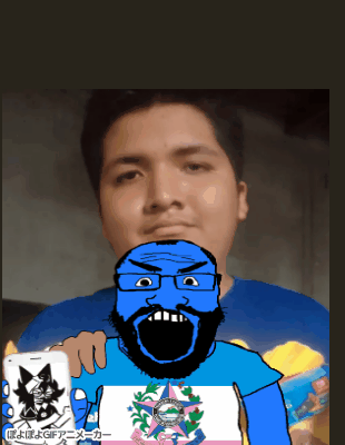 Kevin_FPE angry animated arm balding beard blue_skin book brapzilian buck_teeth espírito_santo ext=gif flag:espírito_santo full_body fundamental_paper_education glasses hair hand holding_object holding_phone horn iphone janzyalgo_(namefag) japanese_text kenny_the_rabbit_studios meta:pornographic_content nerd open_mouth peru peruvian phone poyopoyo subvariant:science_lover text tonton variant:markiplier_soyjak // 310x400 // 701.8KB