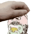 animated baby glasses pacifier petting small_eyes soyjak stubble variant:gapejak white_skin // 112x112 // 30.0KB