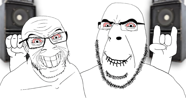 animated ext=gif hand headbanging looking_at_you music no_more_brother_wars rave smile speaker variant:cobson variant:feraljak // 759x400 // 2.7MB