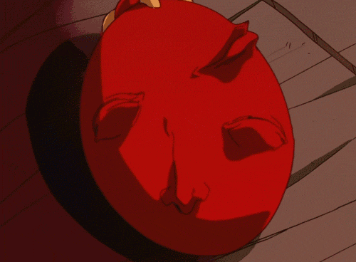 animated berserk blood crying food fruit glasses heart nintendo nintendo_switch open_mouth soyjak variant:beheritjak video_game // 500x368 // 3.0MB