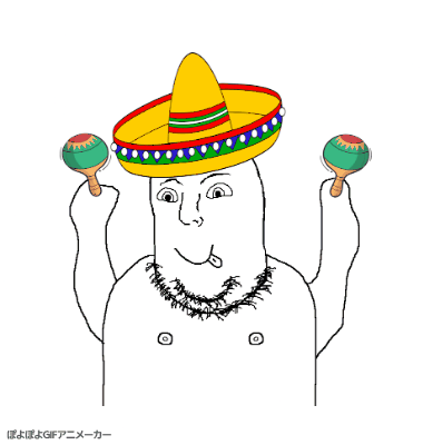 animated dance ext=gif maracas mexico moving nipple no_glasses smile sombrero stubble subvariant:flubbert tongue_out variant:norwegian // 380x400 // 529.8KB