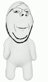 animated beard ext=gif glasses happy nose raised_eyebrow smile stubble subvariant:wholesome_soyjak variant:gapejak white_background wrinkles // 204x349 // 1.8MB