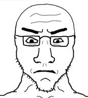 bald oppositefag series:fusionjaks subvariant:chuddy subvariant:markichud subvariant:neutralplier variant:chudjak variant:markiplier_soyjak // 481x535 // 92.0KB