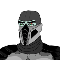 abs angry armor buff chest chestplate ear eye_scar eyebrows eyes green_eyes green_skin mask meta:namefags meta:self_insert mortal_kombat ninja shade shadow skin smoke(mortal_kombat) soybooru soyjak stare subvariant:perceptive_chud thick_eyebrows transparent_background trevor_(user) variant:chudjak vein // 799x799 // 15.8KB