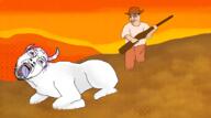 2soyjaks animal crying grass historical history oregon retro rifle smirk sunset the_oregon_trail tranny transgender_flag variant:bernd variant:chudjak video_game // 3680x2055 // 3.9MB