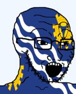 british england flag flag:merseyside glasses hair looking_to_the_right merseyside open_mouth soyjak stubble teeth united_kingdom variant:soyak // 644x800 // 112.0KB