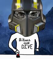 Helldiver_(Helldivers) Helldivers_2 billions_must button pointing variant:chudjak // 451x498 // 205.9KB