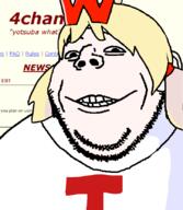 4chan 4cuck admin blond clothes ear looking_at_you oldfag stubble subvariant:gapealien variant:gapejak wt_snacks // 722x832 // 125.2KB