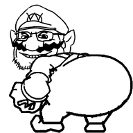 animated glasses gyatt nintendo stubble twerk variant:wahjak video_game wario // 600x600 // 147.6KB