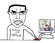 2soyjaks angry arm bloodshot_eyes button closed_mouth clothes computer crying ear eyelashes hair hand hanging knowyourmeme kym_tan millions_must_die mustache necktie open_mouth rope soyjak stubble subvariant:pol_face suicide text tongue variant:bernd variant:chudjak yellow_hair yellow_teeth // 867x681 // 149.4KB