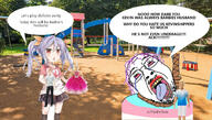 ack anime barbie bloodshot_eyes crying doll glasses hair hanging irl_background lipstick miyauchi_renge mustache non_non_biyori open_mouth purple_hair r_fanfiction reddit rope soyjak speech_bubble stubble suicide text tongue tranny variant:bernd yellow_teeth // 1388x790 // 413.2KB