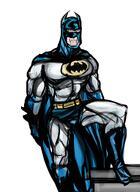 Warrior-Z(user) artist:romanian_schizo batman boots cape capeshit comic_book costume full_body glove mask muscular_male subvariant:perceptive_chud superhero variant:chudjak // 841x1155 // 409.5KB