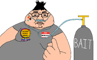 autism autist award bait bbc bbc_slut blacked brown_skin built_for_bbc crossed_eyes eyebrows fat flag:transgender_pride_flag gas_canister glasses grey_shirt hair hand hello_my_name_is_(sticker) india inhaling lips mcdonalds meta:namefags mrmemer_(user) obese series:fusionjaks space stubble subvariant:tongamutt variant:meximutt variant:whalejak // 1461x900 // 41.6KB