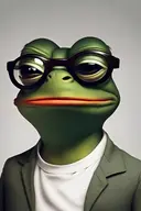 amphibian animal big_nigger_lips clothes eyes frog glasses green_skin meta:ai_generated meta:not_oc nas:pepe nigger_lips pepe pepe_the_frog // 1920x2880 // 240.5KB