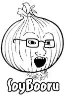 asset bald eyebrows glasses logo meta:not_oc meta:soybooru meta:the_fact_that_this_wasn't_posted_here_before_is_fucking_astonishing nose onion open_mouth soybooru teeth text transparent_background variant:soyak // 342x500 // 29.4KB