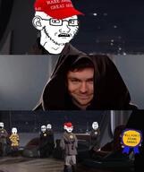 anakin_skywalker award fell_for_it_again_award multiple_soyjaks nick_fuentes revenge_of_the_sith star_wars variant:bernd variant:markiplier_soyjak variant:rupturejak variant:soyak // 1511x1807 // 183.6KB