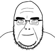 double_chin glasses smile soyjak stubble // 2048x2048 // 62.4KB