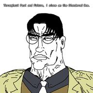 anime buff clothes glasses subvariant:perceptive_chud suit umineko ushiromiya_george variant:chudjak video_game visual_novel // 799x799 // 65.8KB