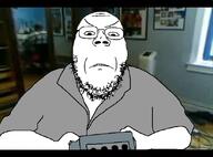 angry flannel gamecube gamer nintendo subvariant:gapejak_front the_nintendo_shitcube variant:gapejak video_game // 633x467 // 183.2KB