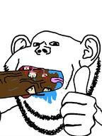bbc black_skin blood cock dick meta:pornographic_content nsfw penis porn swede sweden sweden_yes swedish_win teeth tongue variant:impish_soyak_ears vein // 598x800 // 56.4KB