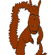 animal arm biting_lip ear full_body glasses hand leg mustache red_squirrel soyjak subvariant:feralsquirrel trend:squirreljakking variant:cobson // 775x902 // 105.6KB