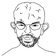 big_ears forehead_lines ias looking_at_you soyjak thinking variant:thinkerjak // 639x638 // 82.8KB