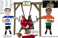 Warrior-Z(user) chad chud execution flag flag:india flag:israel flag:lgbt_pride flag:lgbt_pride_flag flag:map flag:map_pride flag:pakistan flag:palestine flag:saudi_arabia flag:turkiye flags gaza glasses gore hair hamas india iran israel judaism lebanon pakistan quran subvariant:chudjak_front subvariant:unbotheredchud sword taqiyah text the_weak_should_fear_the_strong tmd tongue tranny turk turkiye twitter variant:bernd variant:chudjak war weapon wikipedia xitter // 2576x1720 // 993.5KB