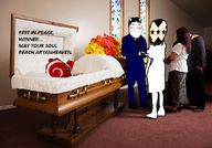 3soyjaks bouquet calibri chirp clothes coffin dead edit flower funeral holding_hand meta:low_effort meta:low_resolution meta:tagme moistpepper_(user) namefags open_coffin plant red_skin subvariant:massjak subvariant:massmeowjak suit suit_and_tie text the_creator_of_this_soy_added_ximself_onto_the_feraljak_because_xe_is_an_insufferable_faggot_geg variant:feraljak variant:gapejak variant:impish_soyak_ears white_skin window winner_(chirp) // 612x427 // 287.9KB
