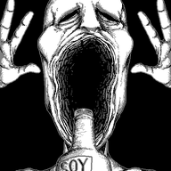 animated bottle hand hands_up horror open_mouth pixel_art soy text variant:unknown // 500x675 // 572.9KB