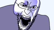 g_(4chan) gentoo glasses linux open_mouth soyjak stubble technology variant:angry_soyjak // 1600x900 // 345.8KB