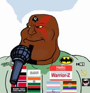 Warrior-Z(user) afghanistan ai_generated antifa asian batman bbc black_trans_lives_matter bnwo commie communism faggot flag flag:afghanistan flag:india flag:iraq flag:minor_attracted_person flag:norway flag:transgender_pride_flag flag:zoophilia_pride_flag fnf friday_night_funkin' garf_(user) gay genre_defining hammer_and_sickle hello_my_name_is_(sticker) iraq islam kratos map_(pedophile) meta:revjak microphone mudslim mudslime music name_tag namefags nigger norway pajeet pedophile pisslam queen_of_spades red_star remake revjak rule34 shitskin slopjak song speech_bubble speech_bubble_empty stinky subvariant:mexiaryan sweating taliban tranny trans variant:meximutt video zoophile // 1080x1114, 177.6s // 15.7MB