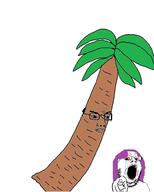 2soyjaks chud meta:tagme purple_hair soyjak tranny tree troon variant:chudjak variant:gapejak // 774x966 // 74.5KB