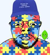 autism beard bfdi cap clothes glasses hat subvariant:poonjak variant:bernd // 1090x1201 // 960.3KB