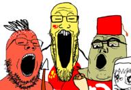anime anime_female asian body_pillow china closed_eyes communism communist_party_of_china country feather flag flag:china flag:turkiye glasses islam japan mongol native_american shawarma small_eyes soyjak_trio spear teeth turkiye variant:gapejak variant:markiplier_soyjak variant:tony_soprano_soyjak yellow_skin // 832x568 // 112.6KB