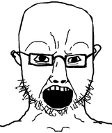 ear eyebrows glasses ias looking_at_you open_mouth soyboy stubble subvariant:chudjak_front teeth template transparent_background variant:chudjak // 840x1000 // 25.2KB