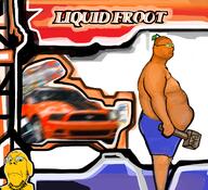 artist:romanian_schizo ban blue_pants car drawn_background fat green_eyes hammer music orange_skin parody side_profile text v-shaped_eyebrows variant:gapejak wings_of_redemption // 1482x1354 // 952.0KB
