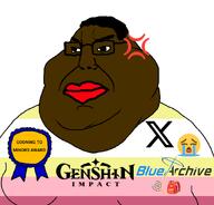 award blue_archive brown_skin chud cunny cunnykike cunnytranny fat flag:minor_attracted_person genshin_impact glasses hair lolitranny map_(pedophile) obese pedophile red_lips shitskin subvariant:chudmutt variant:chudjak variant:meximutt xitter xitter_pedo 😭 // 888x849 // 127.3KB