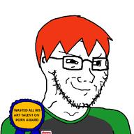 award gooner sean shemmy soygem_party subvariant:soyak_(smug) variant:soyak // 1000x1000 // 55.2KB