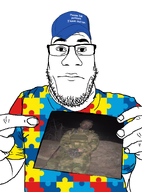 autism blackface mark please_be_paitent_i_have_autism subvariant:nuplier variant:markiplier_soyjak // 676x913 // 375.8KB